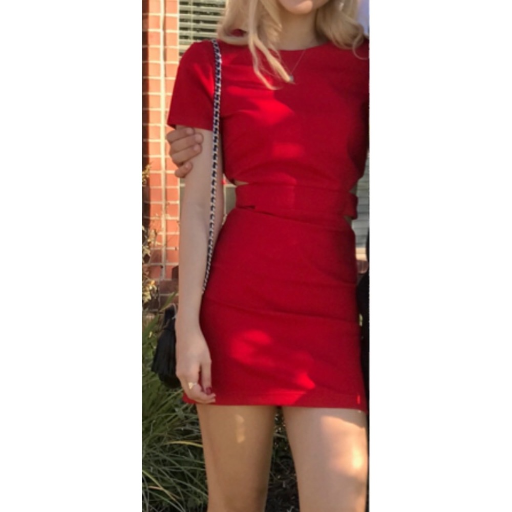 Red Bodycon dress